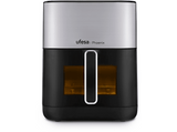 Freidora de aire - Ufesa Phoenix, 1800 W, 6 l, 10 programas, Temporizador hasta 60 min, Función vapor, Negro