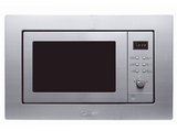 Microondas integrable - Candy MIC201EX, 800W, Grill 1000 W, 8 niveles, 20l, Con marco, Material antihuellas, Inox
