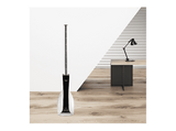 Ventilador de torre - Taurus Babel Invisible, 30 W, 101 cm, 3 Modos, 3 Velocidades, Control remoto, Blanco