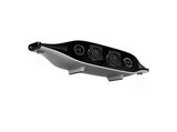 Barra de sonido - Vieta Astra, Bluetooth, 20W RMS, Iluminación LED RGB, Micrófono integrado, Blanco