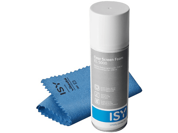 Spray limpiador - ISY ICL 5000, 200 ml, Espuma para pantallas