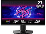 Monitor gaming - MSI MPG 274URF QD, 27 , UHD 4K, 0.5 ms GtG, 160Hz, DisplayHDR 400, AI Vision, Panel Rapid IPS, Tecnología Quantum Dot, Negro
