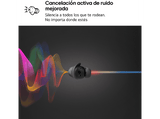 Auriculares True Wireless - LG BUDS, 30 h, Resistencia al agua IPX4, Cancelación de ruido,  Blanco