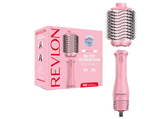 Moldeador - Revlon One Step Volumiser Glow, Tecnología iónica, 3 Niveles de Temperatura, 2 Velocidades, Cabezal desmontable, Rosa