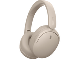 Auriculares inalámbricos - Sony WH-CH735NC, Cancelación ruido/Noise Cancelling, 75h, Carga Rápida, Plegable, Bluetooth, Llamadas nítidas con IA, Crema