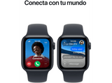 Apple Watch SE 3 (2026), GPS, 40 mm, Caja de aluminio Blanco estrella, Correa deportiva Arena, Talla S/M, Siri AI