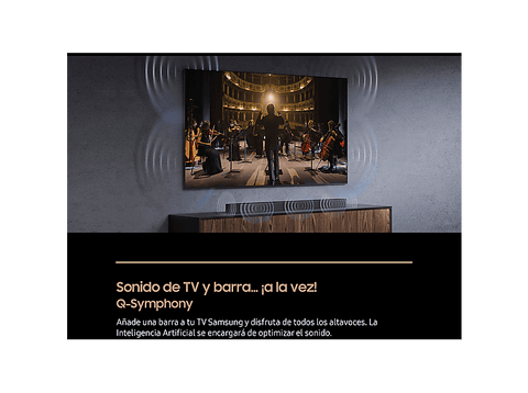 Barra de sonido - Samsung HW-Q990F/ZF, Bluetooth, 756 W, Subwoofer y Dolby Atmos inalámbrico, 11.1.4 canales, WiFi, Negro Titanio