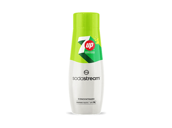 Botella - SodaStream 7Up Zero, 440ml, Verde