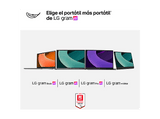 Portátil - LG 16ZD90T-G.AX88B, 16 WQXGA, Intel® Core™ Ultra 7-255H, 13 TOPS, 32 GB RAM, 1 TB SSD, Arc™ GPU, Sin sistema operativo