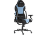 Silla gaming - Newskill Gaming Gamer Banshee Tela Azul, Transpirable, Cojín cervical, Reclinable