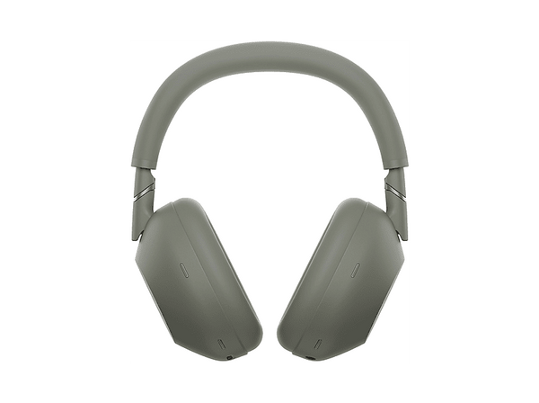 Auriculares inalámbricos - Sony WH-1000XM6, Cancelación ruido, 30h Autonomía, Hi-Res, Carga Rápida, Cómodo, Plegable, iOS/Android, Verde oliva