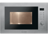 Microondas integrable - Candy MIC25GDFX, Grill, 900W, 10 programas niveles, 25l, Sin marco, Plato giratorio 31.5cm, Inox