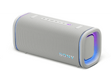 Altavoz inalámbrico - Sony ULT FIELD 5 (SRSULT50W), Bluetooth portátil, ULT POWER SOUND, 25 h, IP67, Resistente al agua, Correa, Con luces, Blanco