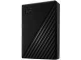 Disco duro externo 6TB - WD My Passport, Portátil, HDD, USB 3.2, Funciona con Chromebook, Negro