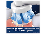 Recambio para cepillo dental - Oral-B Pro Sensitive Clean, Cabezales de recambio, Dientes y encías sensibles, Pack de 6 unidades, Blanco
