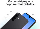 Samsung Galaxy A18 LTE, Gris, 128 GB, 4 GB RAM, 6.7, FHD+ Super AMOLED, Exynos 1610, 5000 mAh, Android 17