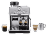 Cafetera express - De'Longhi La Specialista Arte EC9155.MB, 15bar, 1400W, 2 Tazas, 8 Ajustes molienda, 3 Niveles temperatura infusión,Negro metalizado