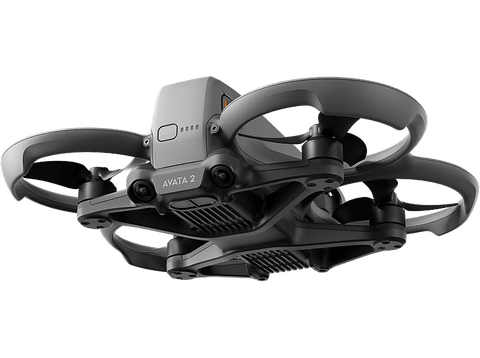 Drone - DJI Avata 2 Fly More Combo (3 Baterías), Vídeo 4K, 12 MP, Autonomía hasta 23 min, Velocidad 16 m/s, DJI Googles 3, DJI RC Motion 3, Gris