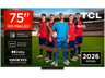 TV QD-Mini LED 75" - TCL 75C6K PRO, UHD 4K, TCL AiPQ Processor, Smart TV con Google TV, Dolby Vision-Atmos, Negro