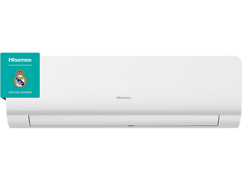 Aire acondicionado Split 1 x 1 - Hisense KC35 Smart Clima, 3000 fg/h, Wi Fi, Autolimpieza, Blanco