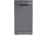 Lavavajillas - Candy Brava CDPH 2L1049S, 10 servicios, 5 programas, 45 cm, Programa rápido 39' min, Inox