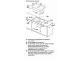 Placa inducción con extractor integrado - Bosch PVS611B16E, 4 Zonas,  Zona Flex, CombiInducción, Touch Select, Negro