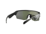 Gafas IA - CellularLine Fast Vision, Bluetooth, Con protección UV, Compatible con asistente de voz, Negras con cristal multicolor
