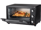 Mini horno - Jata HN936, Convección, 1500W, 36 L, Grill, Para pollo asado, Temperatura regulable, Negro