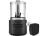 Picadora - KitchenAid 5KFCR531BM, Inalámbrico, Portátil, 12 V, 1.18 l, 2 Velocidades, 25 min de Funcionamiento, Negro