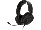 Auriculares gaming - Corsair HS35 v3, Transductores de neodimio de 50 mm, Micrófono omnidireccional, Carbono