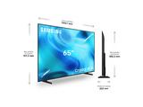 TV LED 65 - Samsung TU65U8075HUXXC, UHD 4K, Crystal Processor 4K, Smart TV, Wifi, Negro