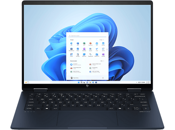 Portátil - HP 2 en 1 HP Envy x360 14-fc0007ns, 14" WUXGA, Intel® Core™ Ultra 7-155U, 32GB RAM, 1TB SSD, Gráficos Intel® , Windows 11 H, Azul