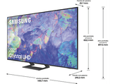 TV LED 65 - Samsung TU65CU8500KXXC, UHD 4K, Dynamic Crystal Color, Object Tracking Sound Lite, Adaptive Sound, Smart TV, Titan Gray