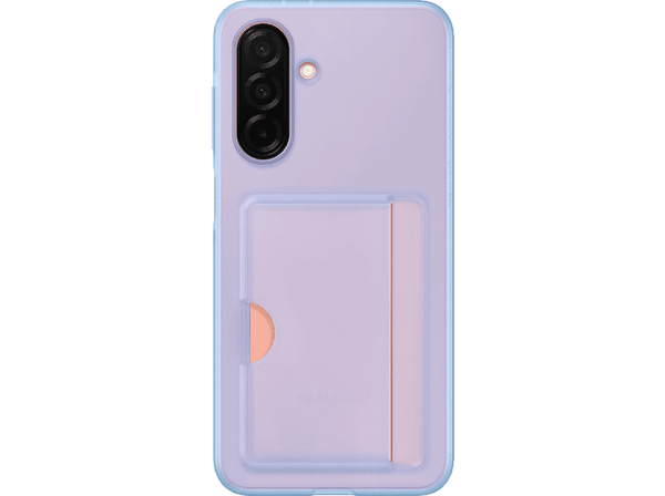 Funda móvil - Samsung, Para Galaxy A26 5G, Trasera, Bolsillo para tarjeta, Azul