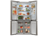 Frigorífico americano - Haier Cube 90 Series 5 HTF-540DP7, 500l, No Frost, 190cm, 4 Puertas, Inox