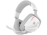 Auriculares gaming - Corsair VOID WIRELESS v2, Circumaurales, Conexión Inalámbrica de 2,4 GHz, Bluetooth, Dolby Atmos® Spatial Audio, Blanco
