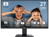 Monitor - MSI PRO MP273U, 27, UHD 4K, 60Hz, 4 ms GtG, IPS, Negro