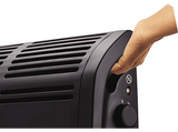Calefactor - Rowenta Vectissimo CO3030, 2400 W, 25 m², 2 Velocidades, Temperatura Ajustable, Calentamiento Rápido, Anticongelante, Silencioso, Negro