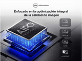 TV QLED 50 - TCL 50P7K, UHD 4K, AiPQ Processor, Smart TV, DVB-T2, 60 Hz, Pantalla HVA, Dolby Atmos, Negro