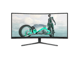 Monitor - Philips 34M2C3500L/00, 34 WQHD, 180 Hz, 1 ms GtG, Curvo, VA, Adaptive Sync, Carbón
