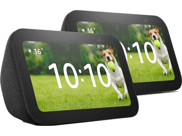 Pack de 2 Echo Show 5 (3.ª generación) Antracita - Pantalla táctil inteligente de 5.5”con Alexa 119328