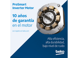 Frigorífico combi integrable - Beko BCNE400E40SN, No Frost, 194 cm, 370 l, Tecnología HarvestFresh, Sin panelar