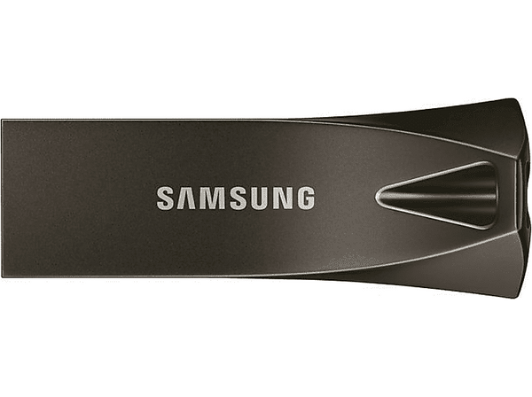 Memoria USB 128 GB - Samsung MUF-128BE4, APC Bar Plus, USB 3.1 Gen 1, 300 MB/s lectura, Gris