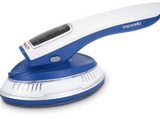 Plancha de vapor vertical - Polti GSM20, Regulación digital, Portátil, Blanco y Azul