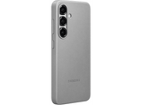 Funda - Samsung Kindsuit, Para Samsung Galaxy S25, Cuero Vegano, Gris