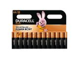 Pilas - Duracell Plus Powerboost, Tamaño AA, 12 pilas