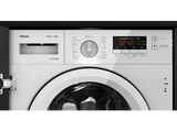 Lavadora integrable - Teka LI6 1481, 8 kg, 1400 rpm, 16 Programas, Inverter, Programación Diferida, Sin panelar