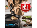 Sartén - Tefal Excellence Jordi Cruz G3200743, Sartén 30 cm, Revestimiento antiadherente, Inducción, 5-6 personas, Máximo calentamiento, Negro