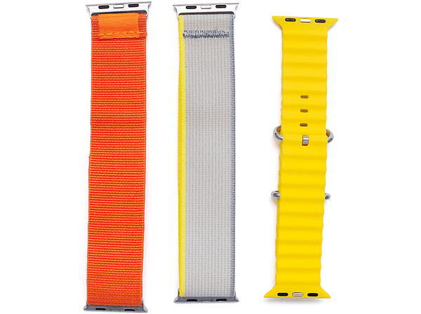 Pack Correas - Friendly License Fancy Mix, Apple Watch 38/40/41 mm, Naranja, Beige, Amarillo