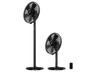 Ventilador de pie - Cecotec EnergySilence 555 2in1 Smart XL, 55 W, Motor de cobre, 16" (40cm), 5 aspas, Mando, Temporizador 7h, Oscilación 60º, Negro